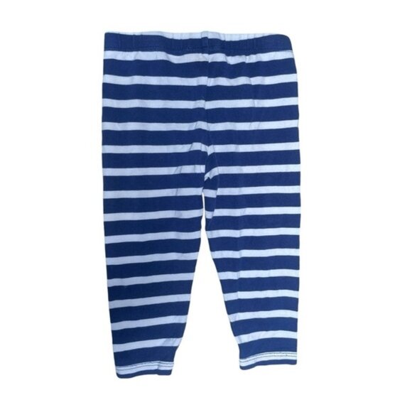 Kate Spade 9m Pants Baby Girls Bottoms White Blue Stripes Designer Kids 9 Months - Picture 1 of 5